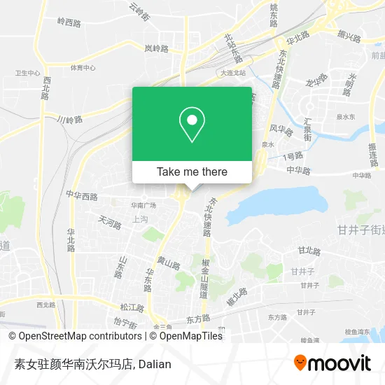 素女驻颜华南沃尔玛店 map