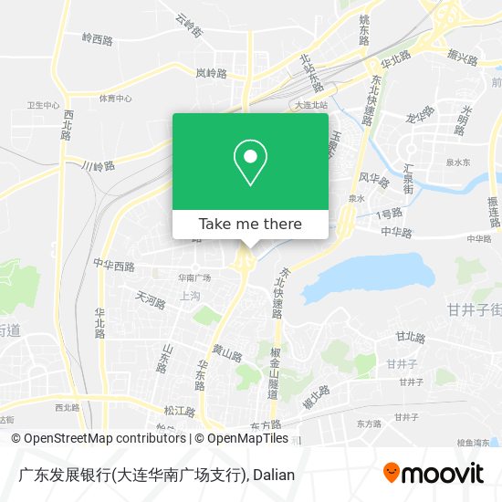 广东发展银行(大连华南广场支行) map