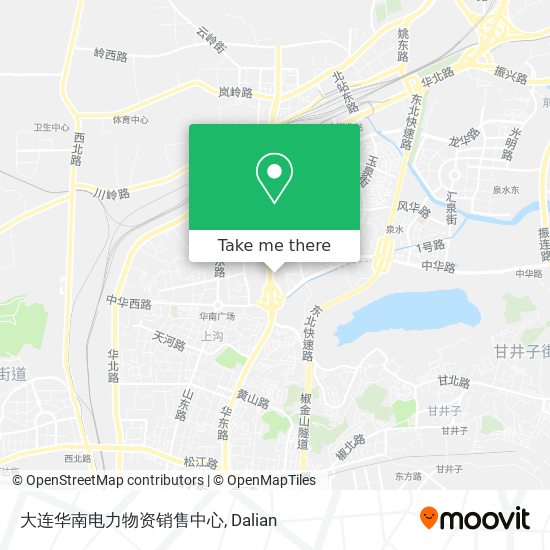 大连华南电力物资销售中心 map