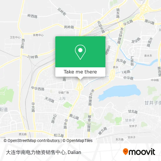 大连华南电力物资销售中心 map