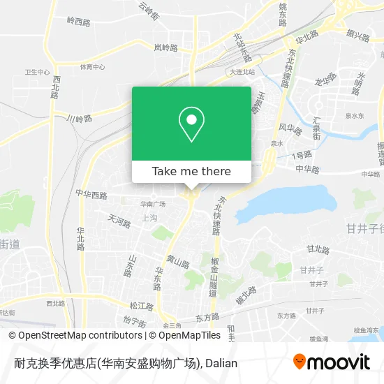 耐克换季优惠店(华南安盛购物广场) map