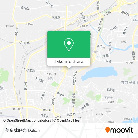 美多林服饰 map
