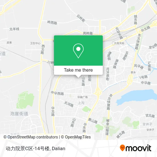 动力院景C区-14号楼 map