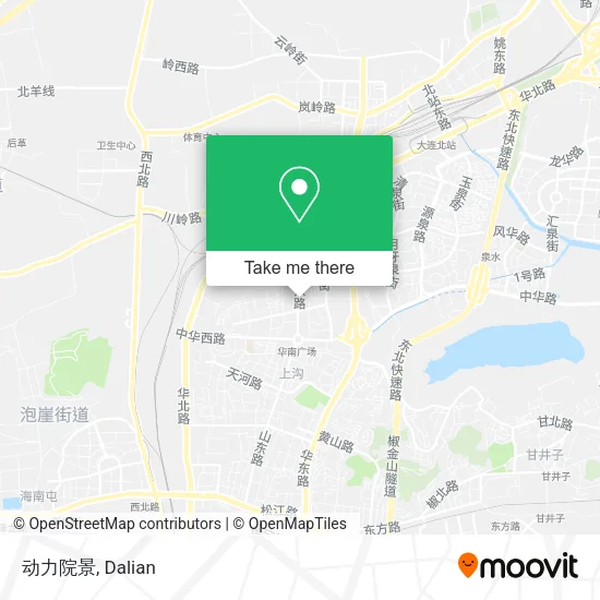 动力院景 map