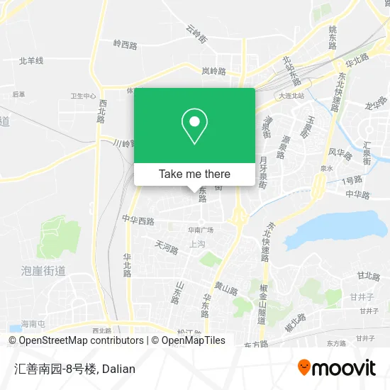 汇善南园-8号楼 map