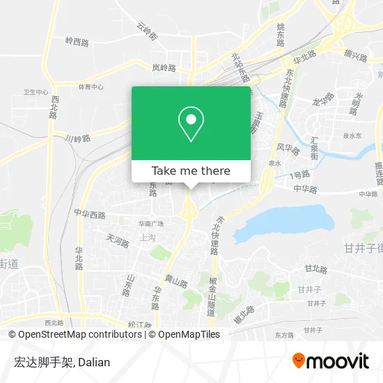 宏达脚手架 map