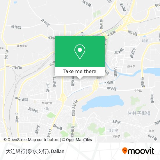 大连银行(泉水支行) map