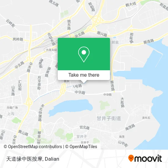 天道缘中医按摩 map