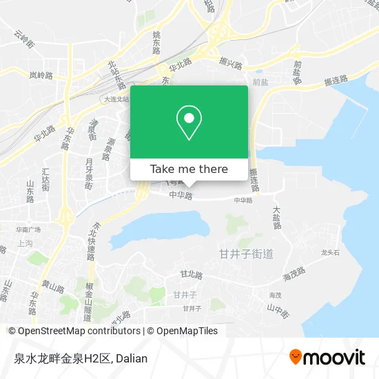 泉水龙畔金泉H2区 map