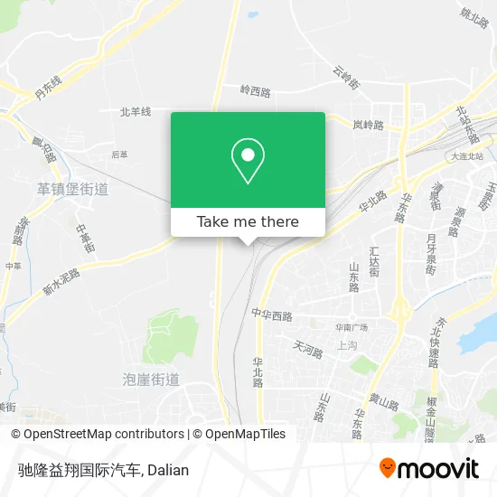 驰隆益翔国际汽车 map