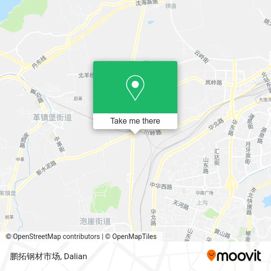 鹏拓钢材市场 map