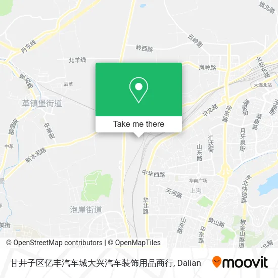 甘井子区亿丰汽车城大兴汽车装饰用品商行 map