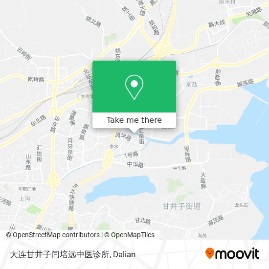 大连甘井子闫培远中医诊所 map
