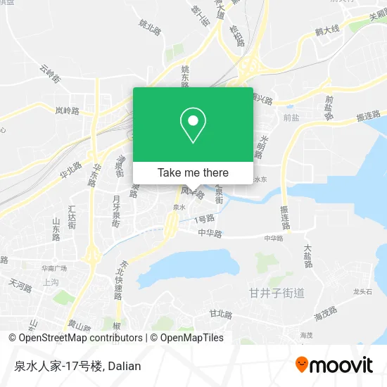泉水人家-17号楼 map