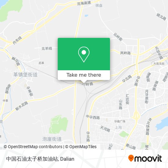 中国石油太子桥加油站 map
