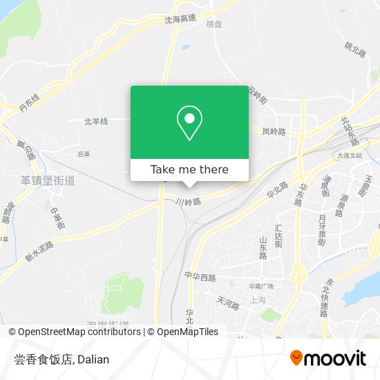 尝香食饭店 map
