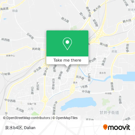 泉水b4区 map