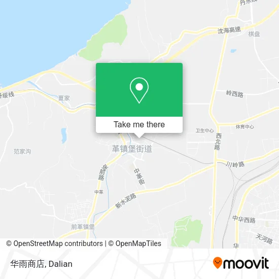 华雨商店 map