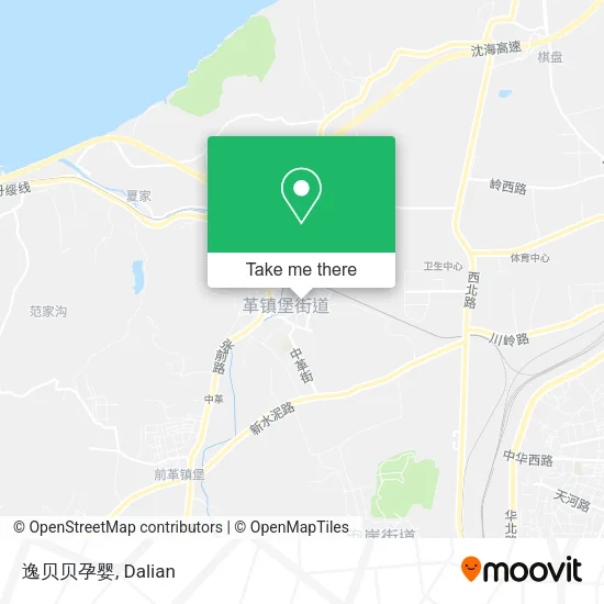 逸贝贝孕婴 map