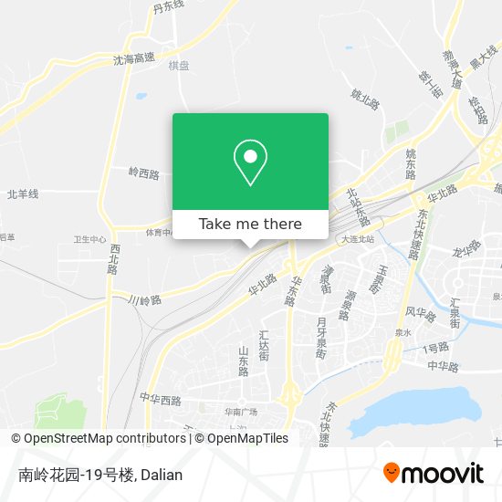南岭花园-19号楼 map