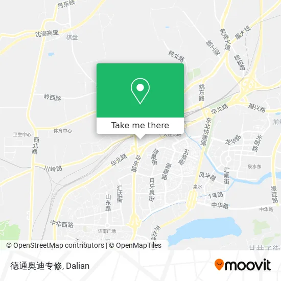 德通奥迪专修 map