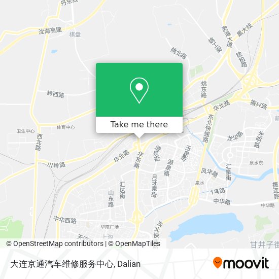 大连京通汽车维修服务中心 map