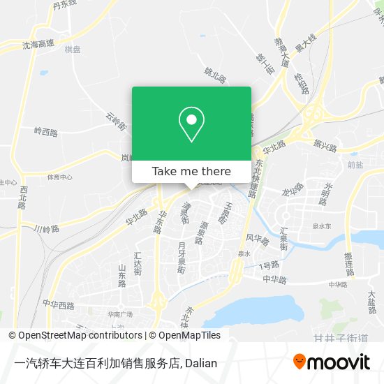 一汽轿车大连百利加销售服务店 map