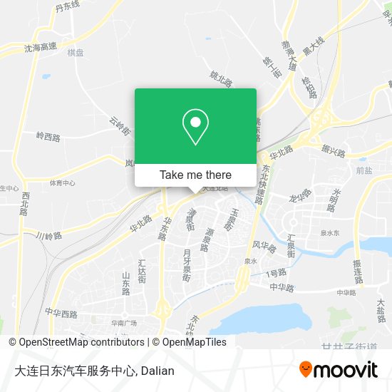 大连日东汽车服务中心 map