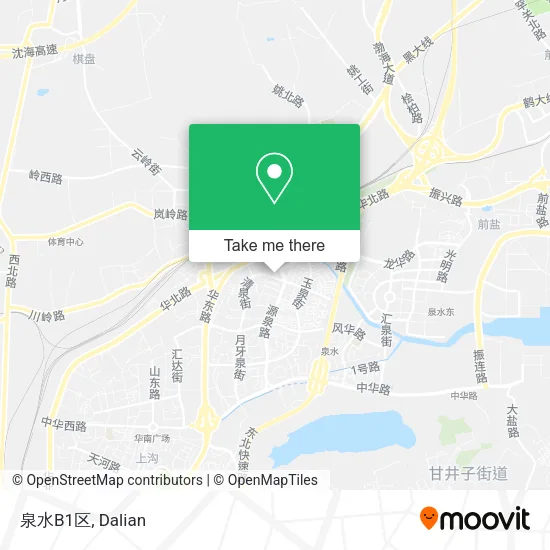 泉水B1区 map