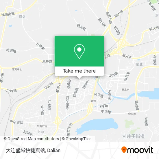 大连盛域快捷宾馆 map