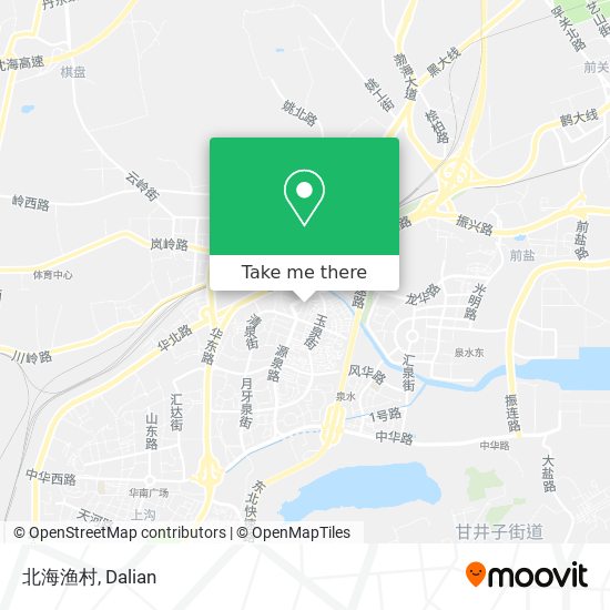 北海渔村 map