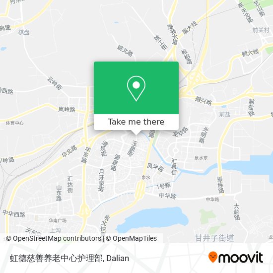 虹德慈善养老中心护理部 map