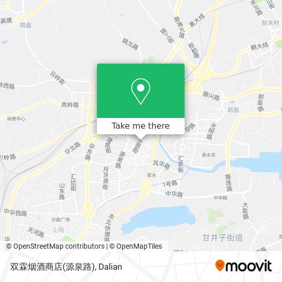 双霖烟酒商店(源泉路) map
