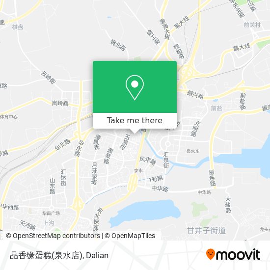 品香缘蛋糕(泉水店) map