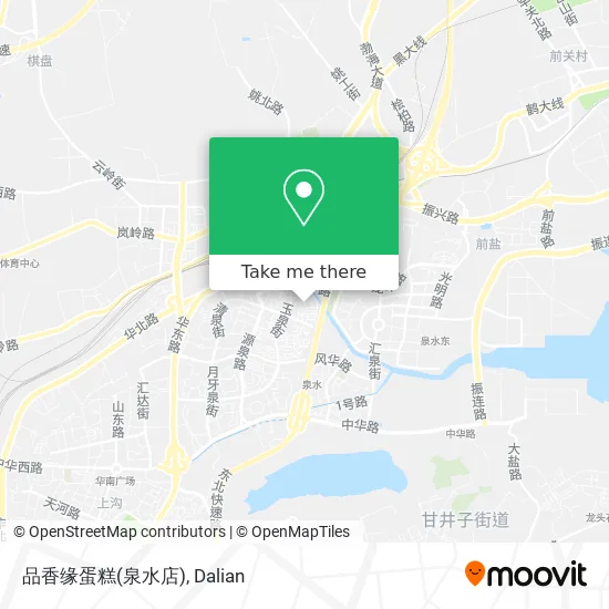 品香缘蛋糕(泉水店) map