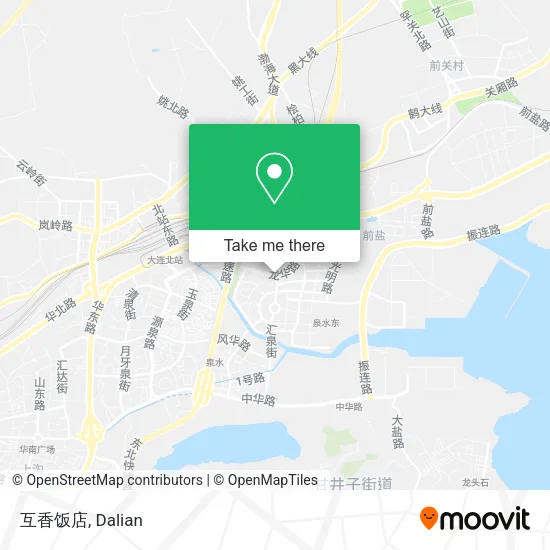 互香饭店 map
