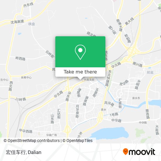 宏佳车行 map