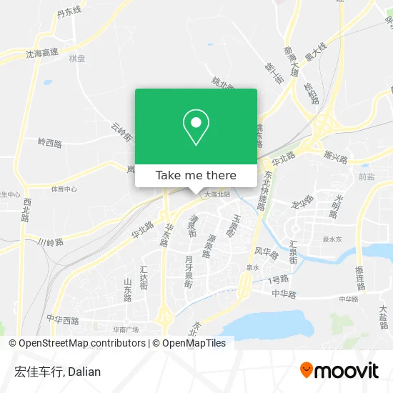 宏佳车行 map