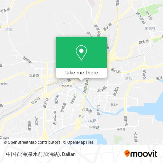 中国石油(泉水前加油站) map