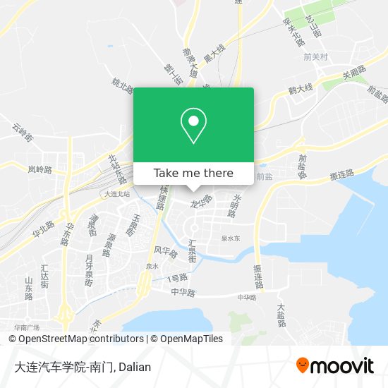 大连汽车学院-南门 map