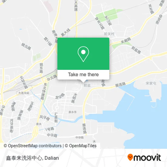 鑫泰来洗浴中心 map