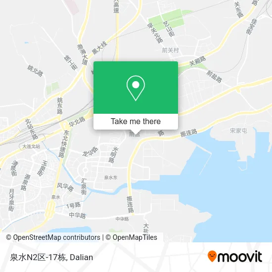 泉水N2区-17栋 map