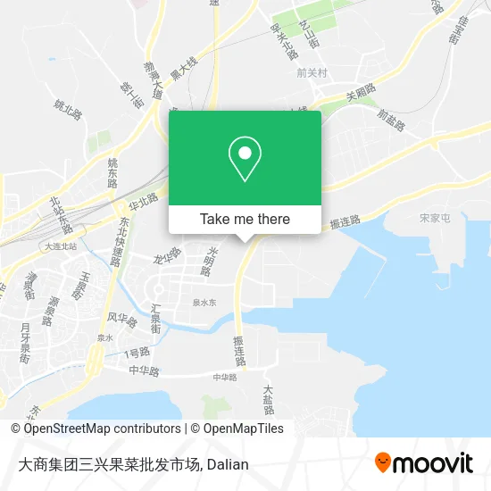 大商集团三兴果菜批发市场 map