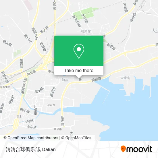 清清台球俱乐部 map