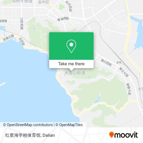 红星海学校体育馆 map