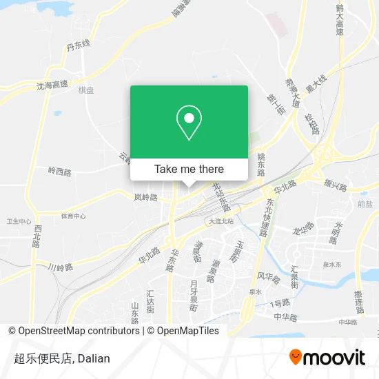 超乐便民店 map