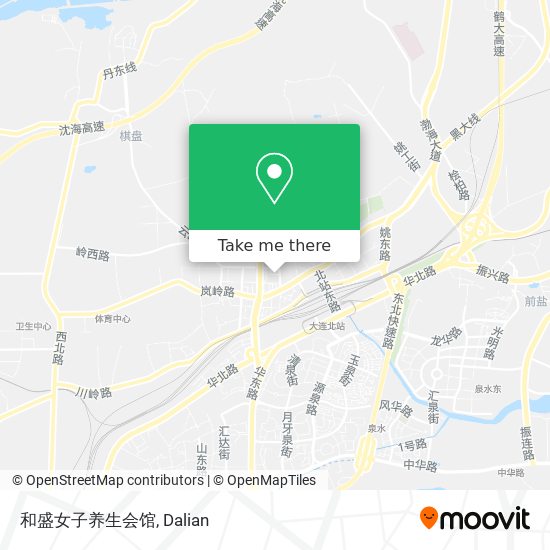 和盛女子养生会馆 map