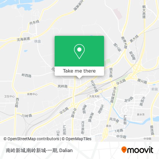 南岭新城,南岭新城-一期 map
