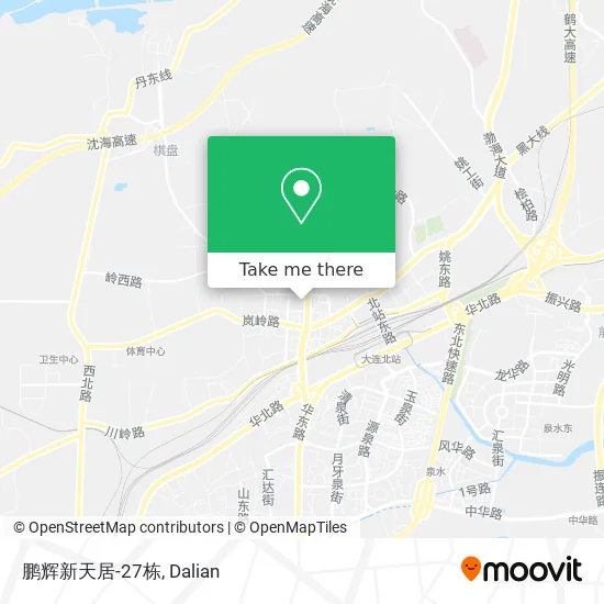 鹏辉新天居-27栋 map