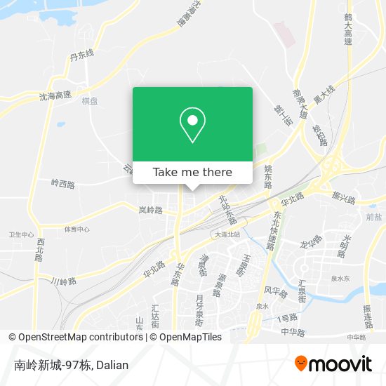南岭新城-97栋 map